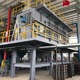 High-temperature pyrolysis furnace for organic solid waste