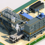 High-temperature pyrolysis furnace for organic solid waste