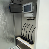 Water quality monitor (capable of measuring pH, Cond, DO, Turb, Temp, NH₃-N, COD, ORP, Chl, Cyanobacteria, Oil-in-Water, F⁻, Cl⁻, Transparency, NO₃⁻, Various Metals, etc.)