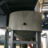 High-temperature pyrolysis furnace for organic solid waste