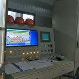 High-temperature pyrolysis furnace for organic solid waste